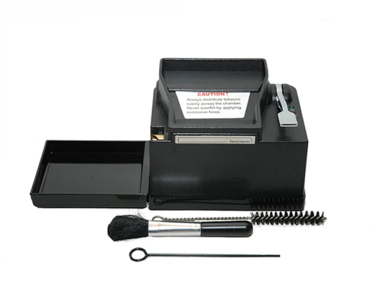 Powermatic 2+ Plus electric roller close-up - precision rolling mechanism for personal use