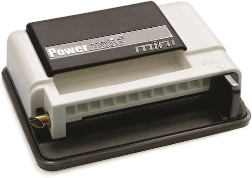 Powermatic Mini manual roller side view - lightweight 360g personal use rolling machine